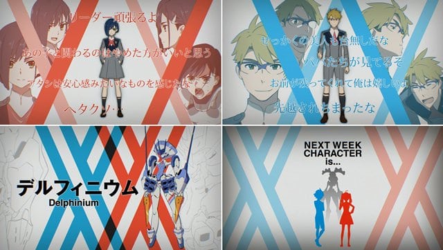 Se Revelan Nuevos Personajes De Darling In The Franxx Somoskudasai