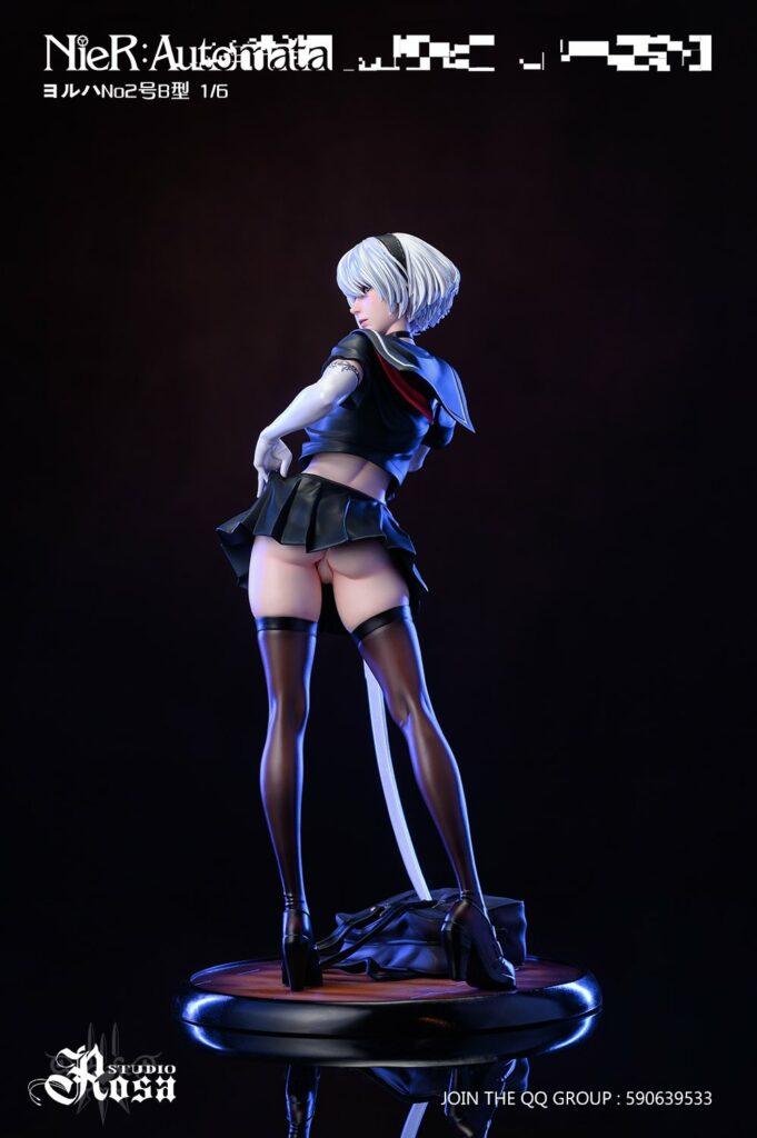 NieR Automata 2B Luce Sus Muslos En Una Sensual Figura SomosKudasai