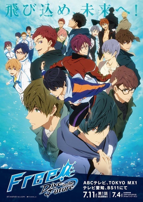 Reseña Free! Dive to the Future capítulo 1