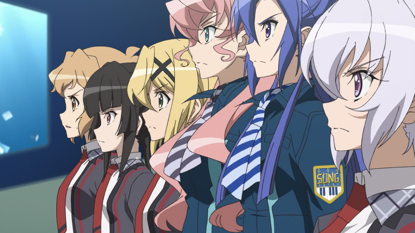 Zesshou Symphogear XV. Senki Zesshou Symphogear. Симфогир песнь боевых принцесс XV.