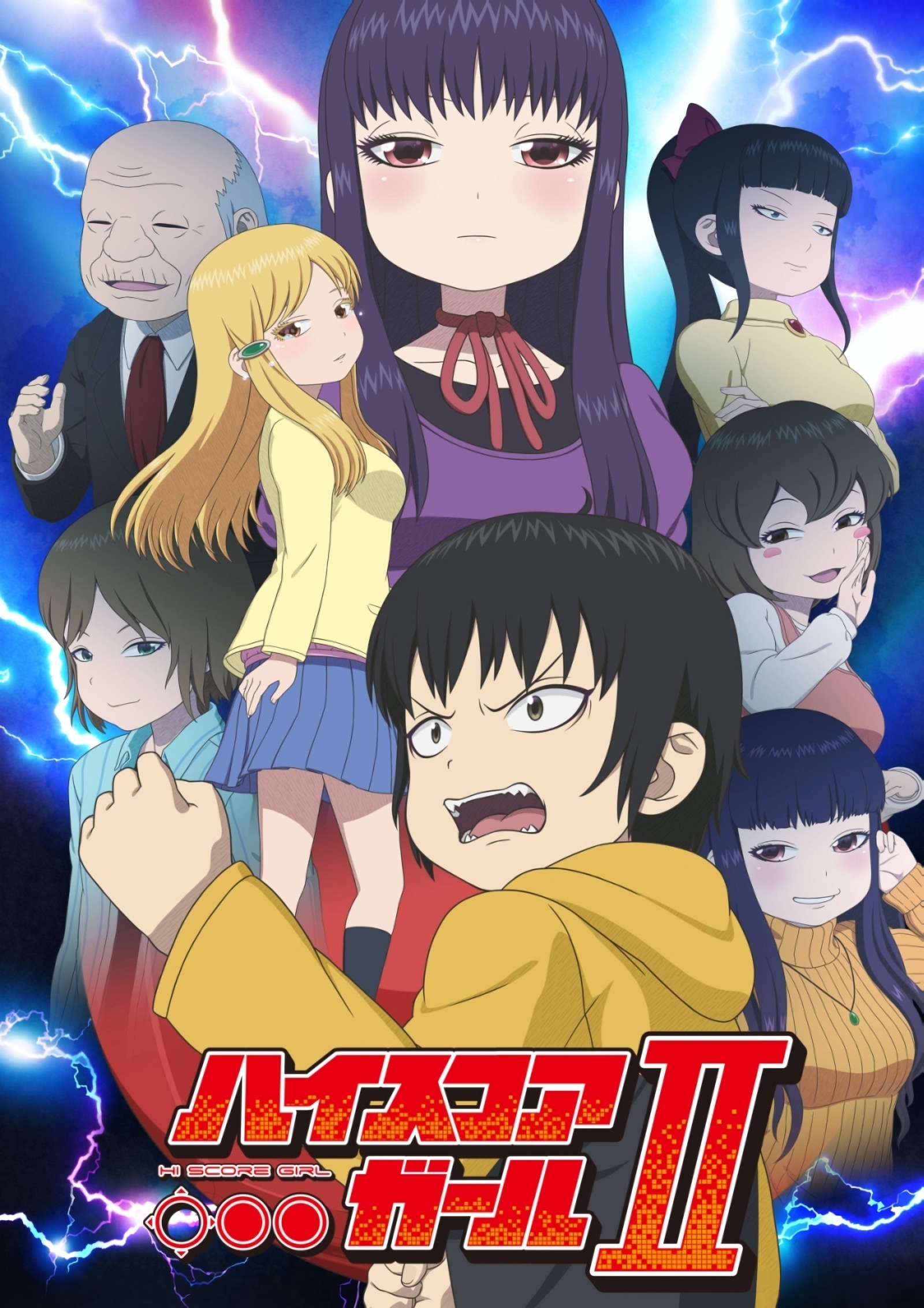 El anime Hi Score Girl II estará disponible en Netflix en