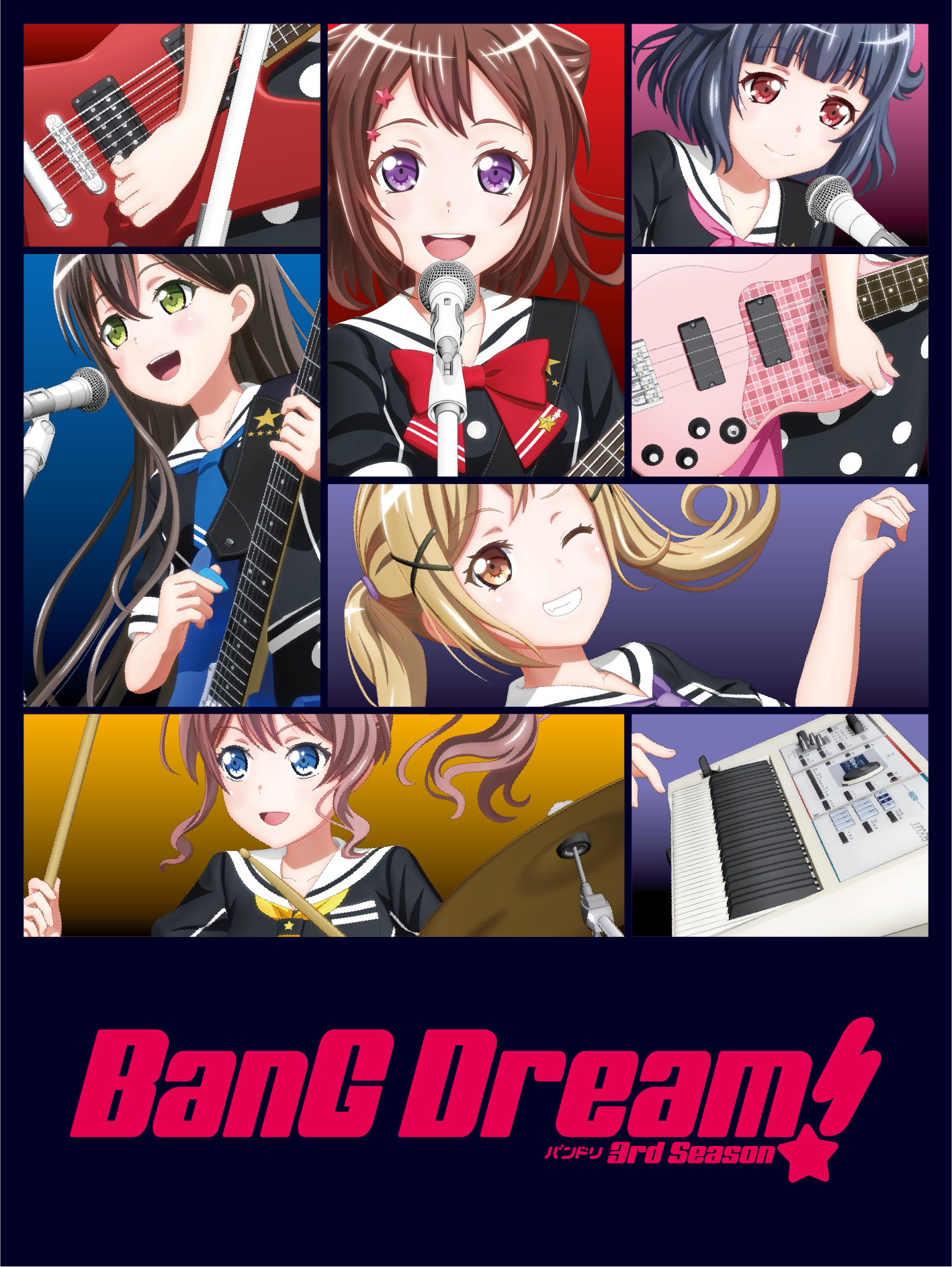 Bang Dream Will Broadcast Again Two Of His Seasons On Youtube Anime Sweet