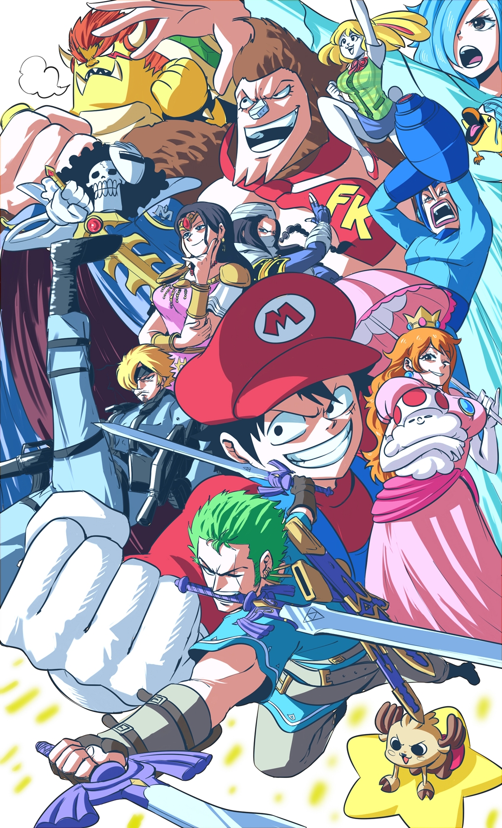 Un fanático redibujó a los personajes de One Piece como miembros de  Avengers — Kudasai