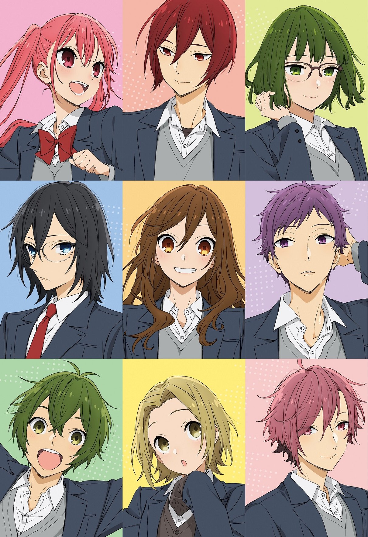 El anime Horimiya revela un nuevo visual y miembros del elenco — Kudasai