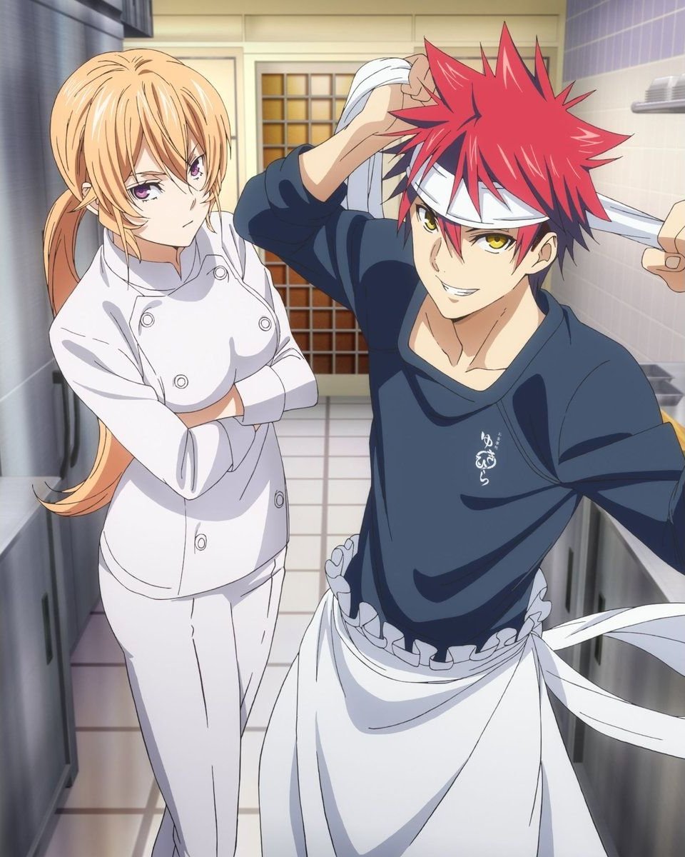 ▷ Shokugeki no Souma premiered its Latin dubbing on Netflix