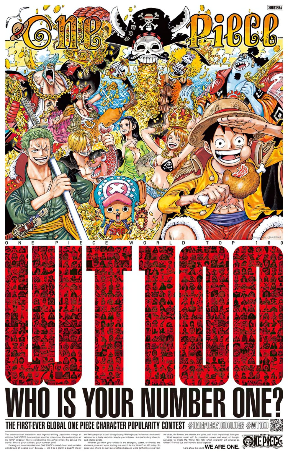 One Piece Manga hits its 1000th chapter and celebrates it in a big way