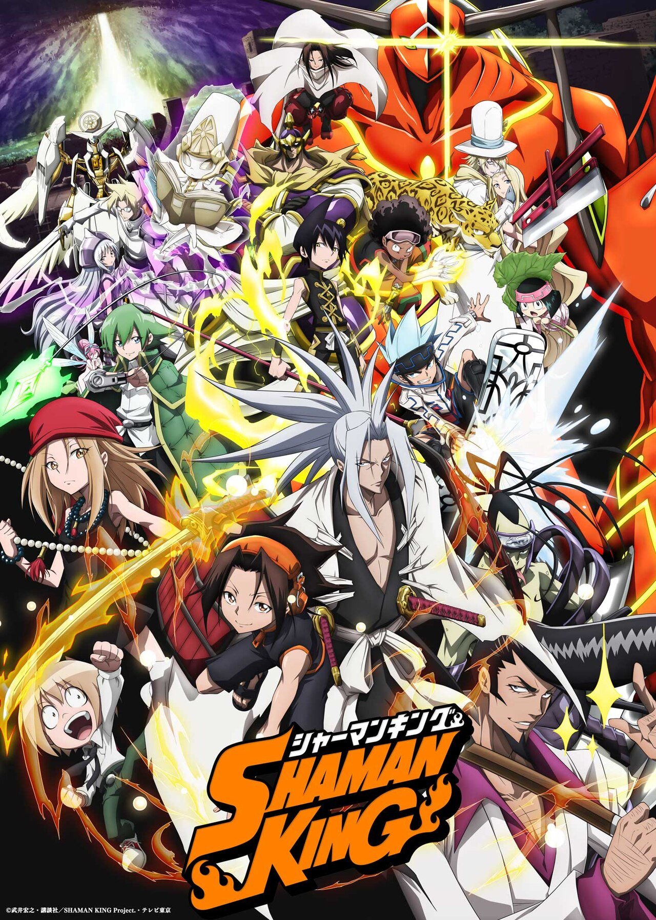 El nuevo anime de Shaman King revela su fecha de estreno — Kudasai