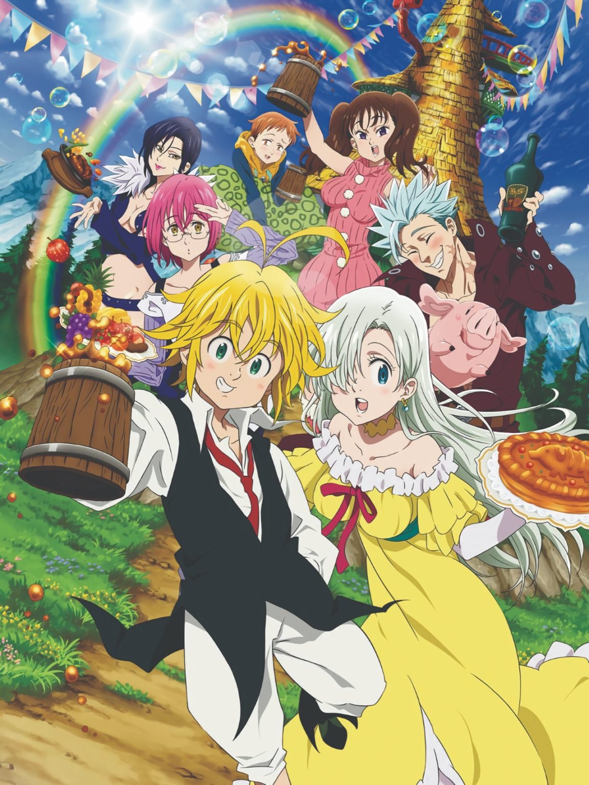 La próxima película de Nanatsu no Taizai se estrenará en