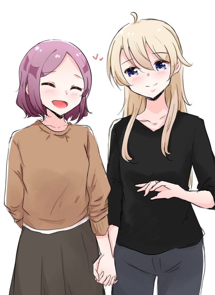 El Manga New Game Confirma Final Yuri Entre Kou Y Rin En Su último