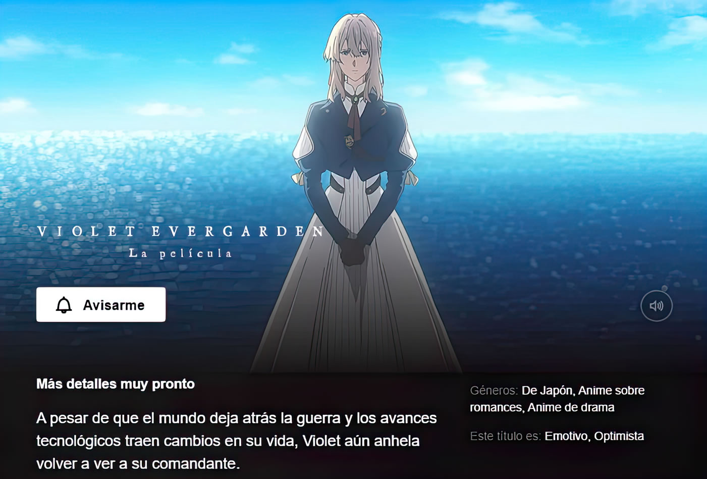 Guía de estrenos anime: ¡Violet Evergarden llega a los cines!