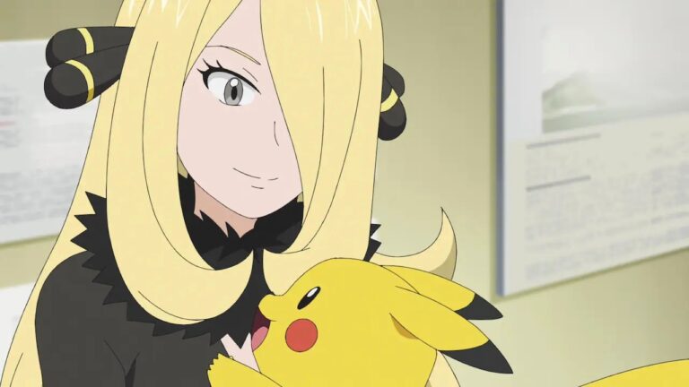 Cynthia regresará al anime Pokémon Journeys después de 9 años.