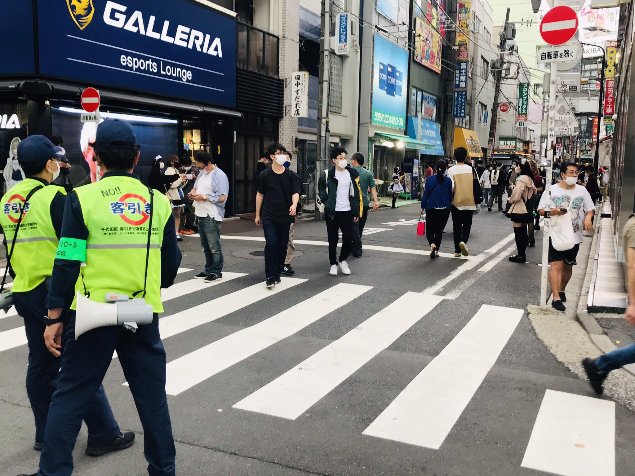 Las maids en las calles de Akihabara