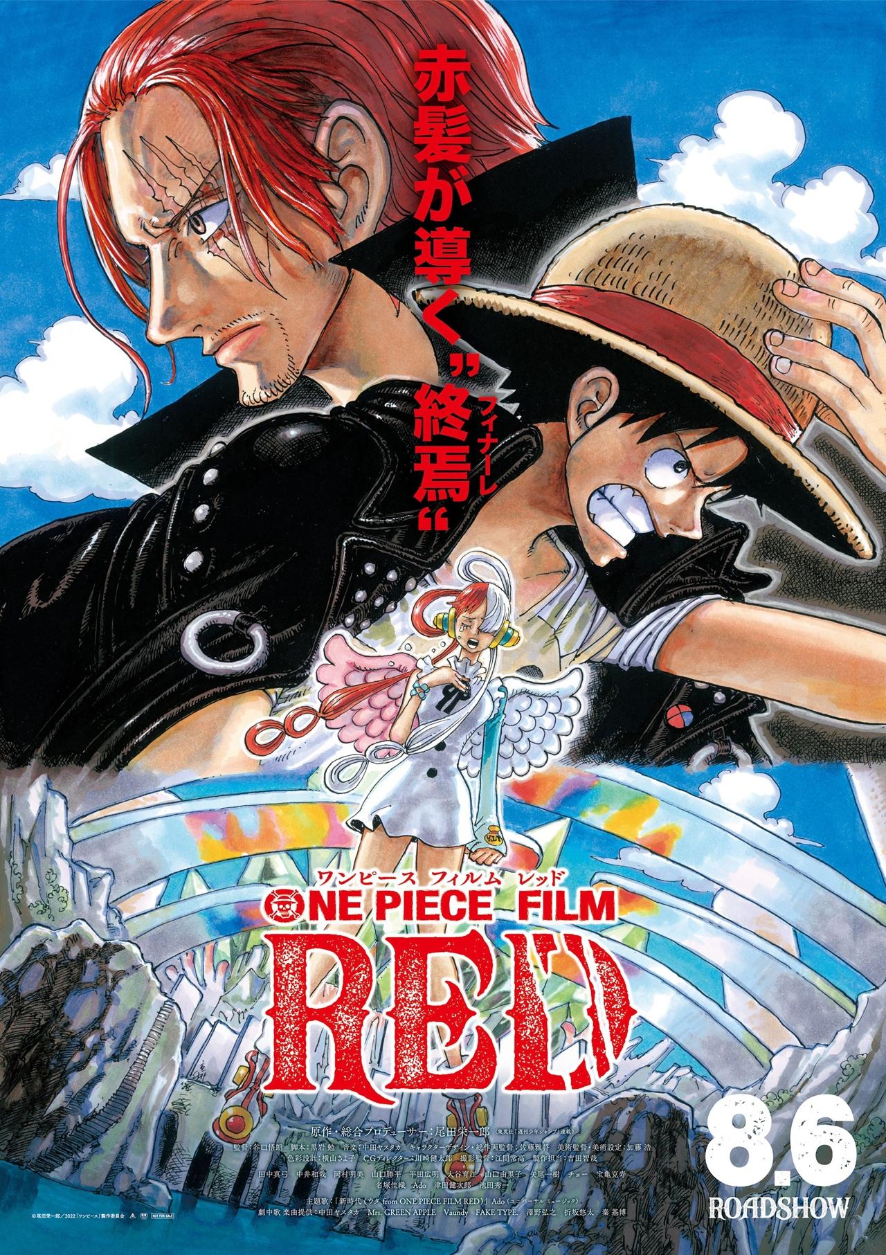 One Piece Film Red reveals the voice of 'Shanks' daughter' with trailer