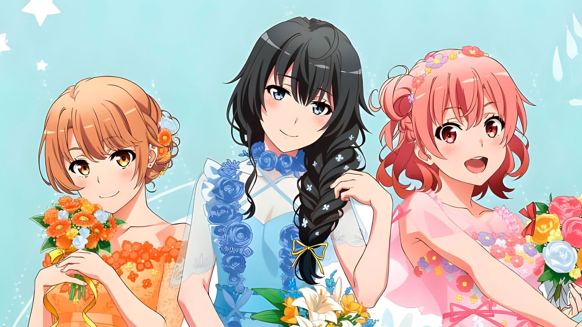 Oregairu Girls Wear Bunny Girl Costumes for Don Quijote Collaboration