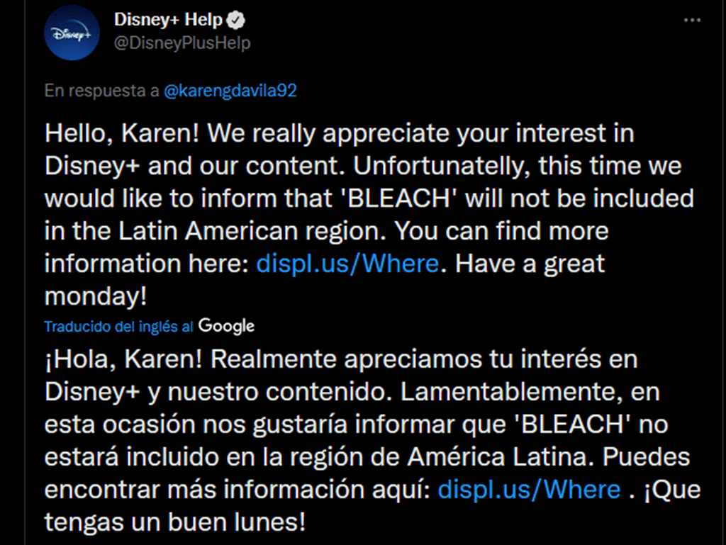 Bleach: Thousand-Year Blood War não será incluído no Disney+ do Brasil –  ANMTV