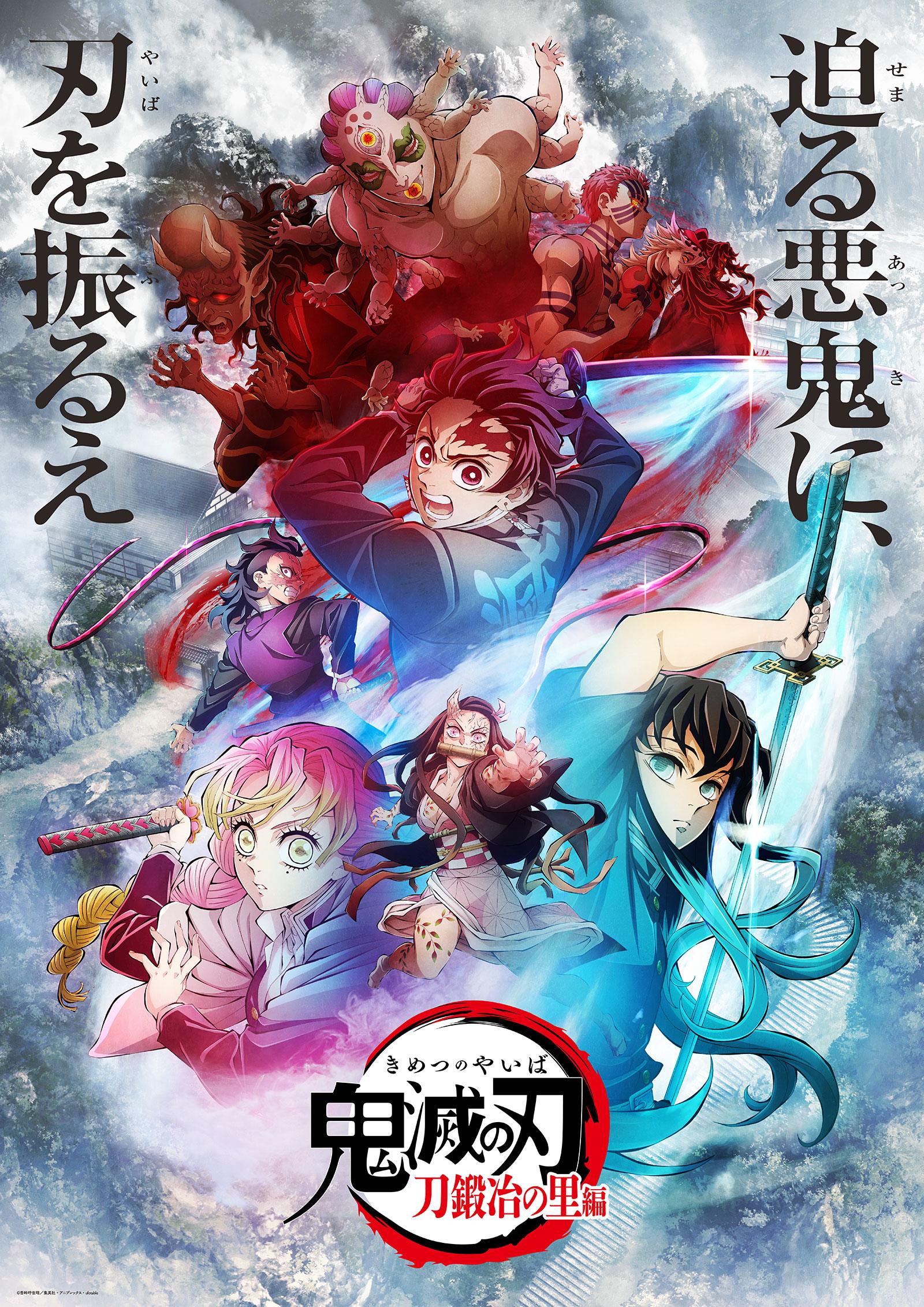 Kimetsu no Yaiba: Katanakaji no Sato-hen se estrenará en abril 2023 y  asombrosa proyección llegará