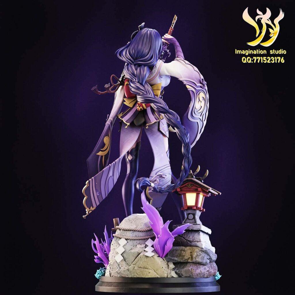 Genshin Impact Raiden Shogun Y Yae Miko Protagonizan Una Er Tica Figura Somoskudasai