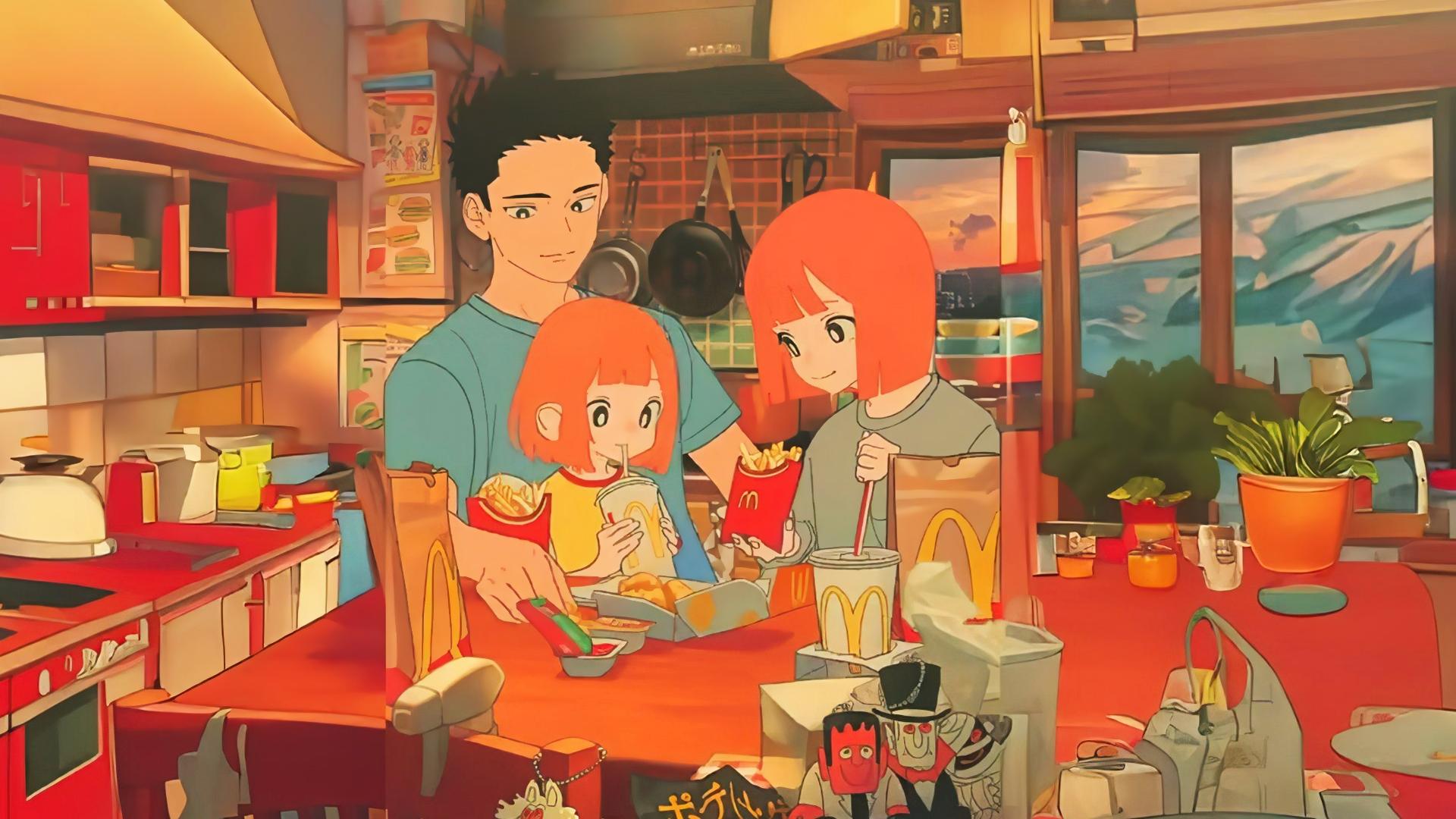 McDonalds Japan shares anime style ads by Urachan - Game News 24